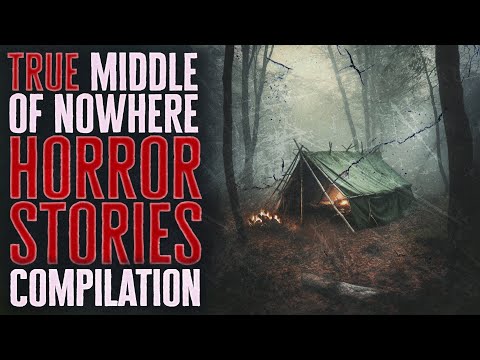 2 Hours of True Middle of Nowhere Horror Stories - Black Screen with Ambient Rain Sound Effects