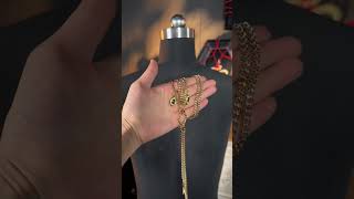 Vintage emerald necklace