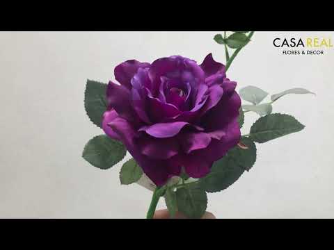 Rosa Georgia Artificial - Roxo (9900)