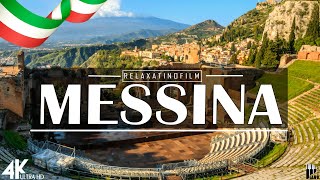 Beautiful Messina, Sicily 4K • Relaxing Italian Music, Instrumental Romantic • Video 4K UltraHD