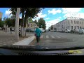 Велосипедный трюк на пешеходном переходе