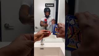 How to do the under pressure card flourish tutorial. Magic and cardistry tutorial #shorts #magic