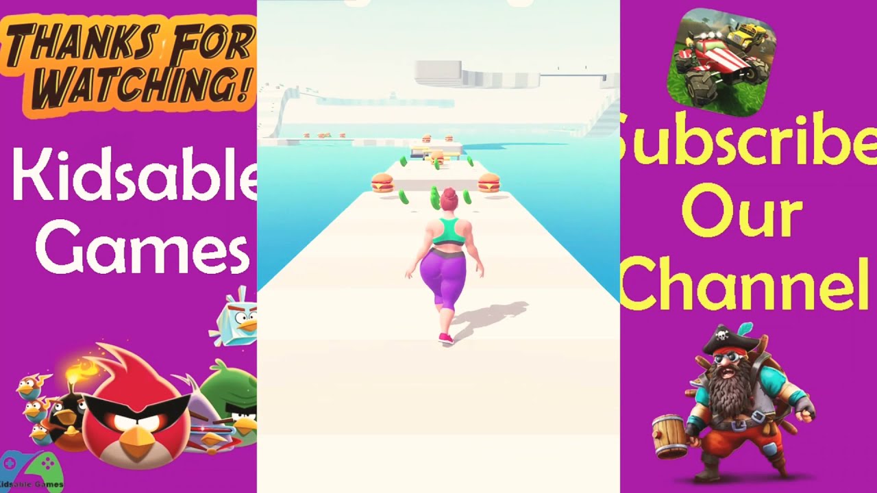 Fat 2 Fit | All Levels Gameplay #1 : Kidsable Games Play