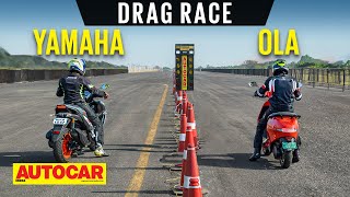 Drag Race: Yamaha Aerox 155 vs Ola S1 Pro - Which is India's fastest scooter? | Autocar India