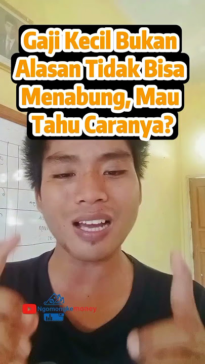 Gaji Anda Kecil, Tenang Anda Tetap Bisa Menabung Kok