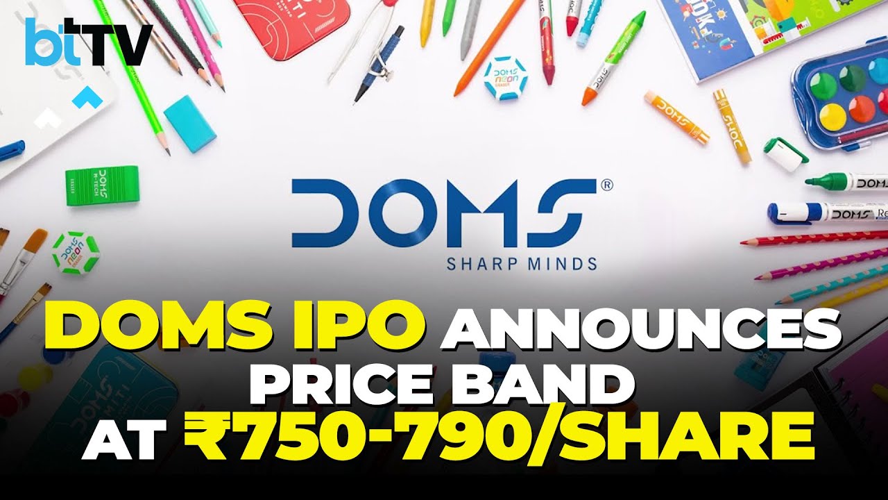 DOMS Industries IPO Sees Massive Demand In Grey Market; GMP Soars 80% ...