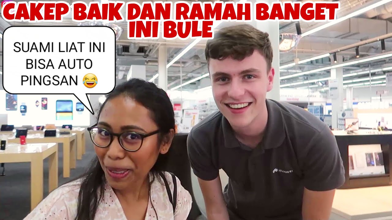 BELI HP DILAYANI BULE CAKEP SUAMI AUTO CEMBURU 😂