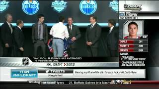 1st Overall Selection NHL Draft 2012 (EDM) pick Nail Yakupov