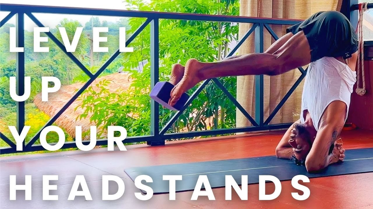 Still from Headstand Tips & Drills | Strength, Stability & Confidence Upside Down