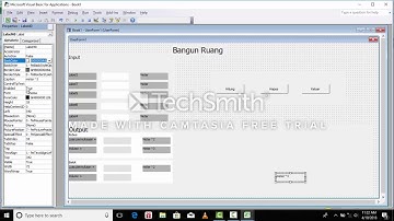 MEMBUAT KALKULATOR BANGUN RUANG MENGGUNAKAN VBA