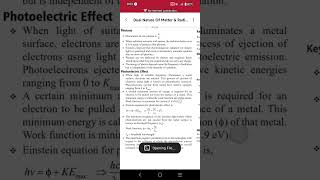 wave optics electrostatics and dual nature of radiation short notes #physics #exam #trending