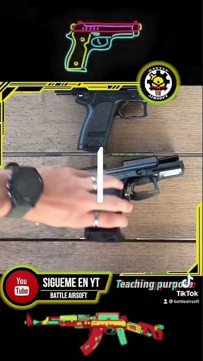 Cómo diferenciar entre una pistola de balines y un arma de fuego real?, un  experto explica, Video, Univision 62 Austin KAKW