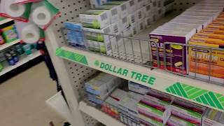 Dollar Tree OTC Shelf Organization 8-13-2019