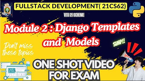 Mod2- FSD Imp Topics Module Wise+-PASSING+Notes- PACKAGE-FULLSTACK DEVELOPMENT (21CS62)#vtu  #21cs62