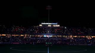 CUE + Rhode Island FC Light Show