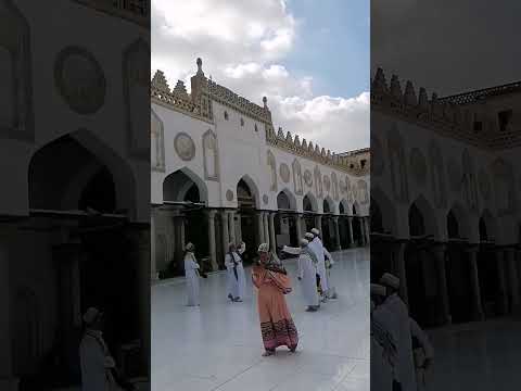 المكان في راحة نفسية رهيبة من مسجد الازهر الشريف