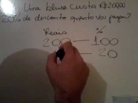 Vídeo: Como Calcular O Desconto