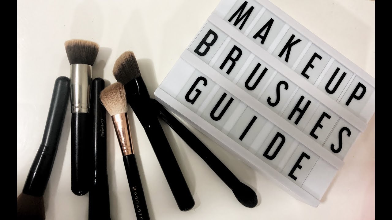 WHICH MAKEUP BRUSHES TO BUY? MAKEUP BRUSH GUIDE Glamorous Journals