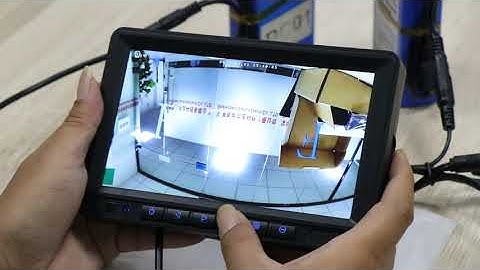 how to adjust the backup camera monitor brightness