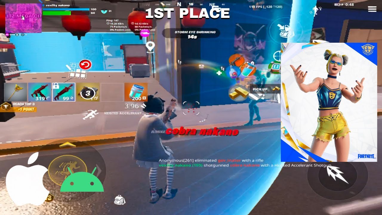 How I WON The FNCS Surf Witch Mobile Blitz Cup…