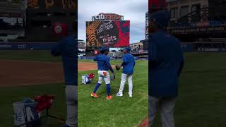 Los Mets de new York listos para el día inicial de Grandes Ligas.
