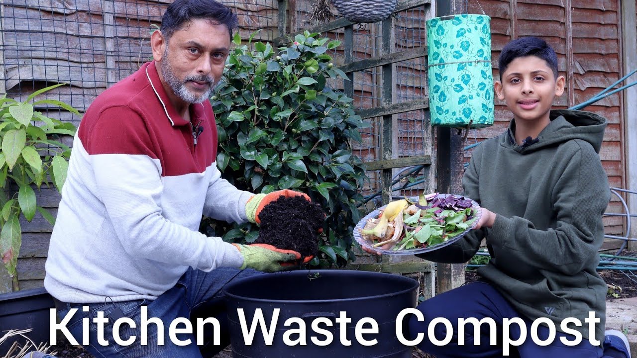 How To Make Compost From Kitchen waste in 5 Weeks DIY Bokashi