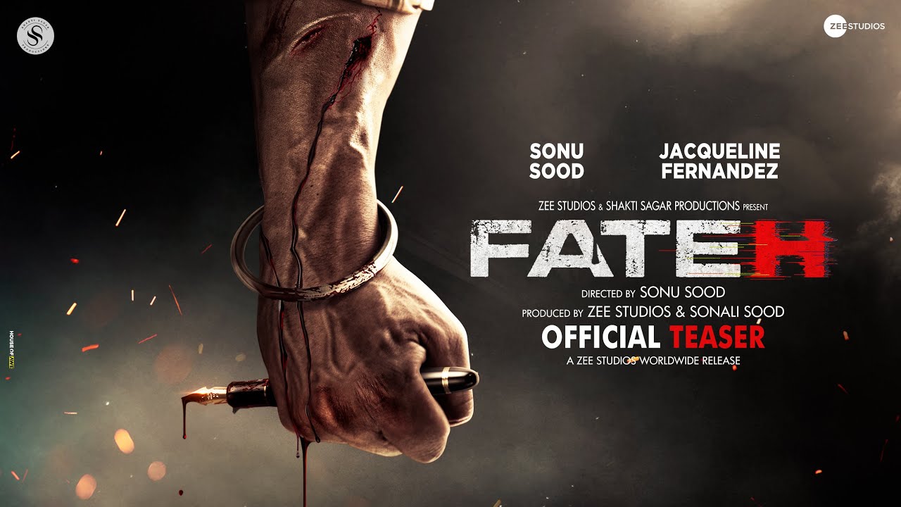 FATEH  Official Teaser  Sonu Sood  Jacqueline Fernandez  2024