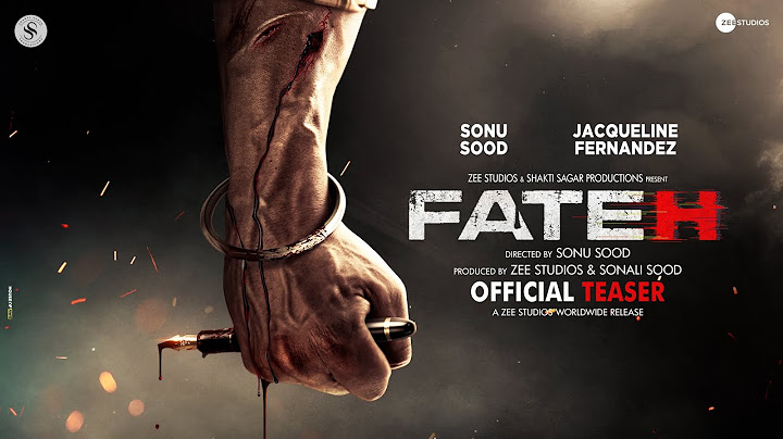FATEH | Official Teaser | Sonu Sood | Jacqueline Fernandez | 2024