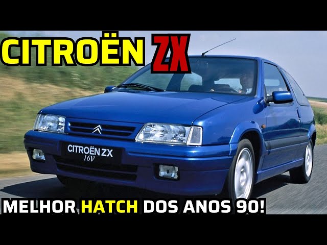 コロン CITROEN ZX - Hot Hatch da CITROËN dos ANOS 90 - YouTube