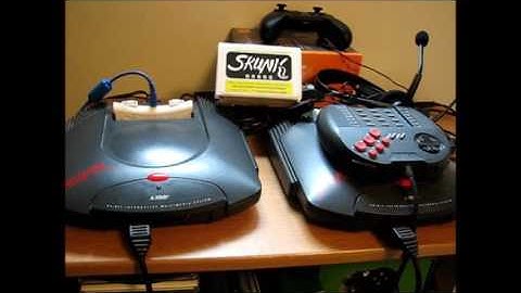 Atari Jaguar - CD emulation demo #1