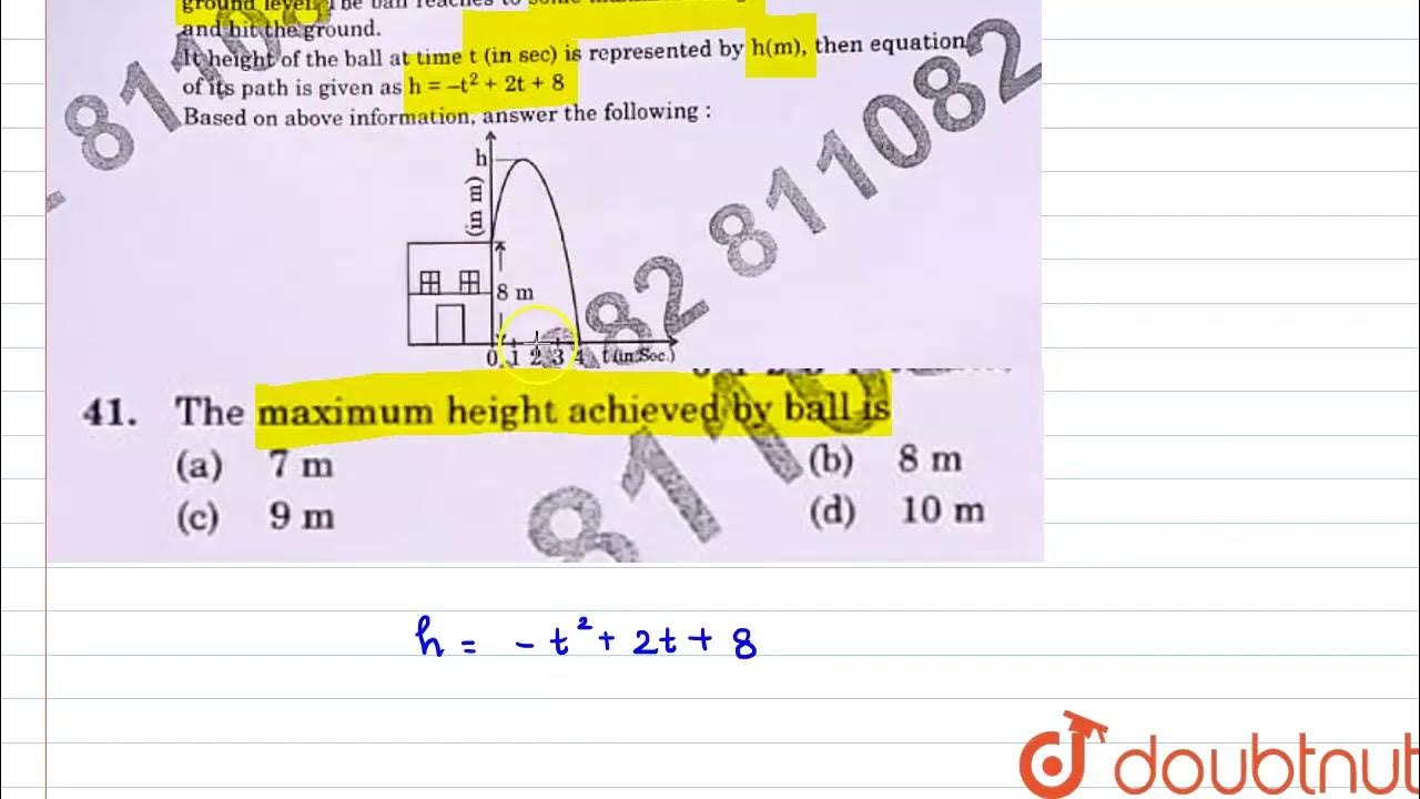 Sukriti throws a ball upwards , from a rooftop which is 8 m high from