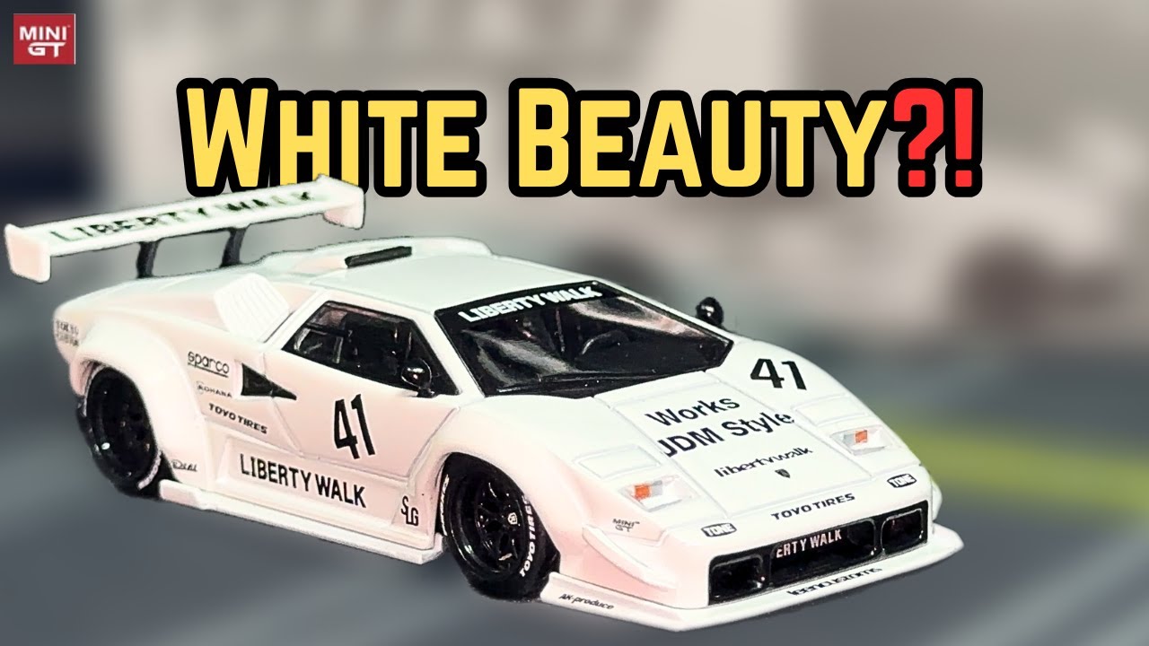 ミニカー MINI GT Lamborghini Countach LB-WORKS Why this Lamborghini Countach LB Works from MiniGT is an
