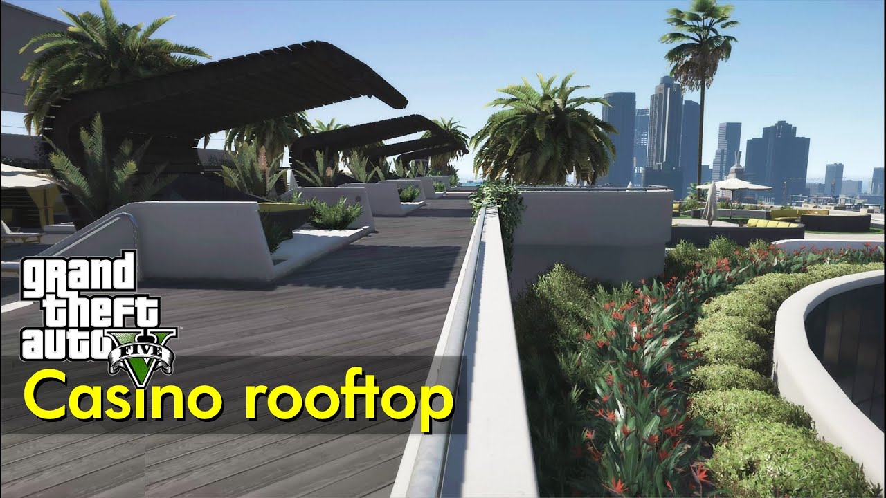 Diamond Casino & Resort rooftop Just Walking GTA V YouTube