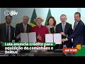 🔴 Lula anuncia crédito para aquisição de caminhões e ônibus