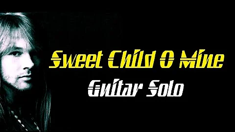 Sweet Child o Mine (Solo Backing Track)