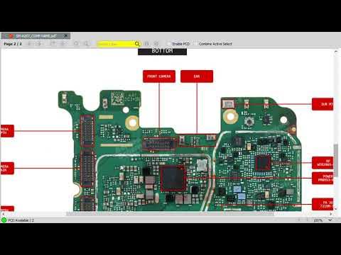 SAMSUNG A207 A20S COMPONENT PCB - YouTube