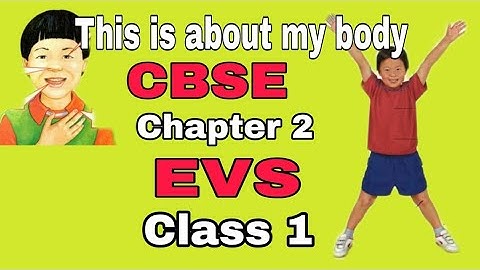 This is about my body Class 1 EVS Chapter 2