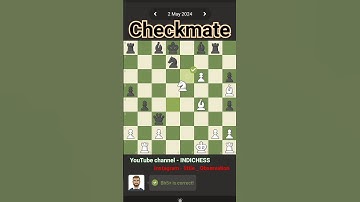 #checkmate #chess #chesscom #chessgame #chesspuzzle #grandmaster #lichess #chessvideoplus #chessbot