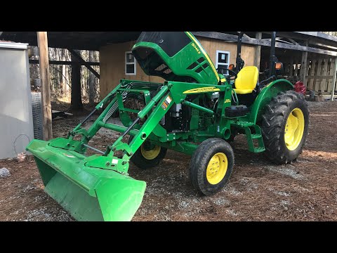 Video: Hvor meget vejer en John Deere 5045e?