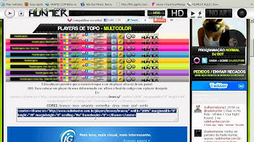 Como Colocar Player  de Radio no Topo do Blogger !!!