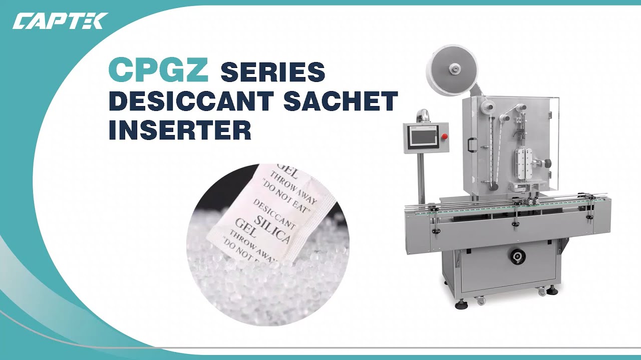 Packet Inserter Desiccant Sachet Inserter | Pouch Desiccant Input | Bottles | Oxygen ...