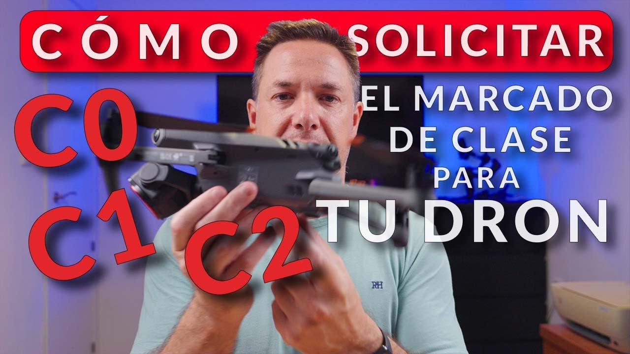 🔴CÓMO Solicitar el MARCADO de CLASE para tu 🚁DRON DJI: ✅Guía Paso a Paso