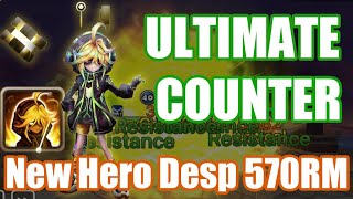 ULTIMATE COUNTER, New Hero Desp 570RM Debut😆😆😆【Summoners War RTA】