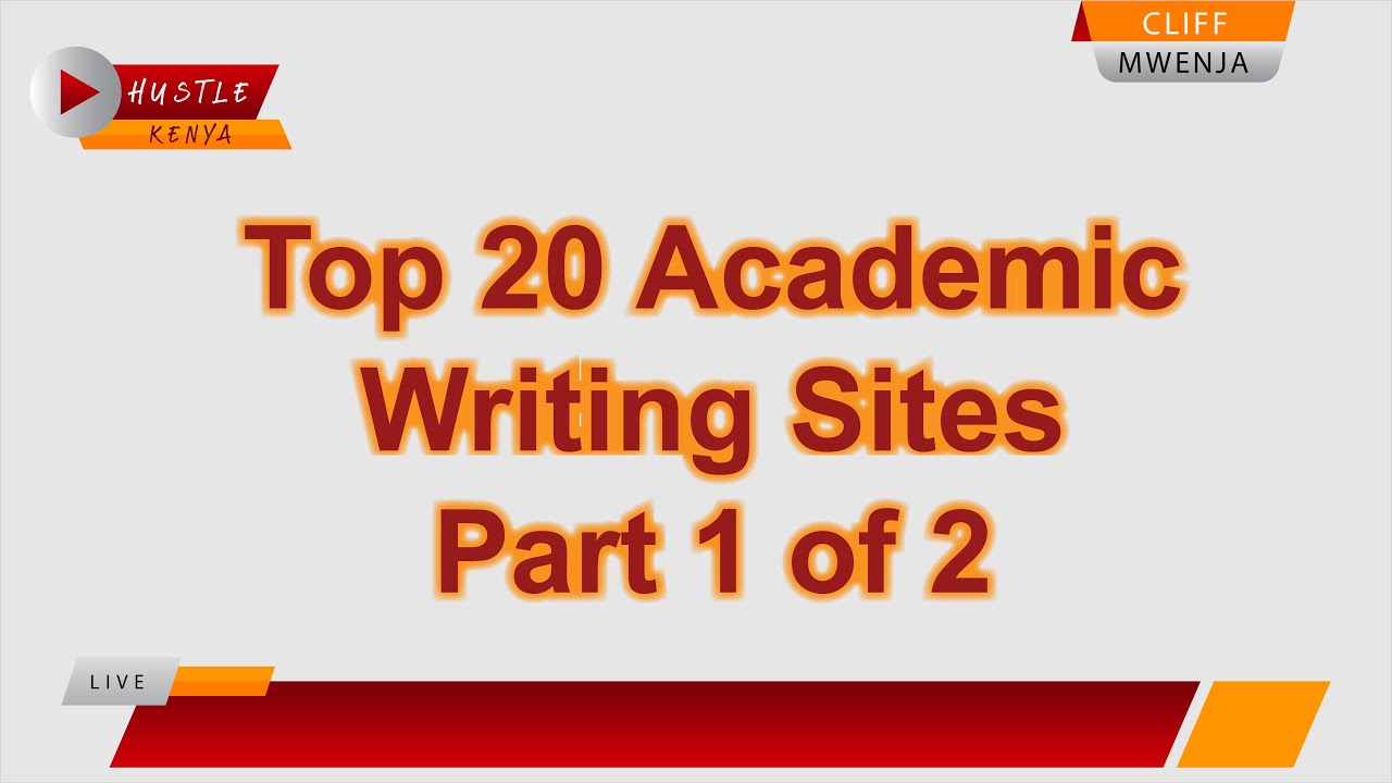 academic assignment writing sites