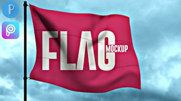 Flag Mockup Design on android Pixellab- Picsart|Pixellab Mockup|Picsart Mockup[Technical Masood]