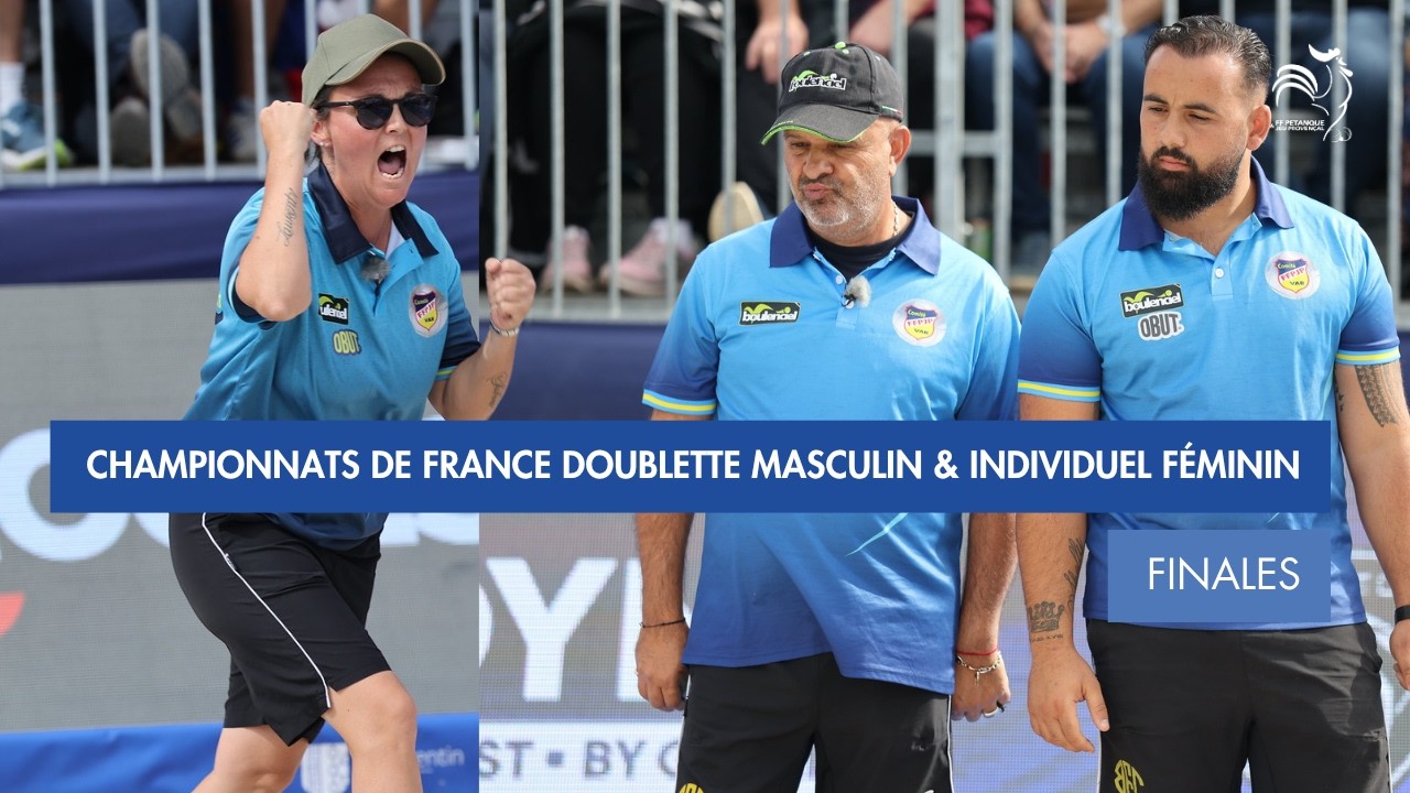 Miniature : ROCHER 🆚 LACROIX : FINALE CHAMPIONNAT DE FRANCE DOUBLETTE MASCULIN
