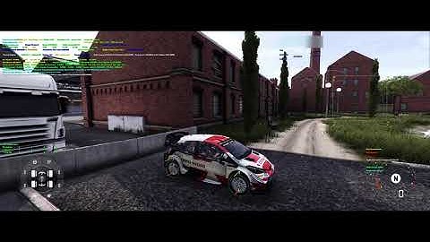 WRCG Physics Debug visualizations