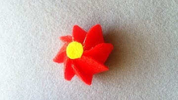 How To Make A Flower Of Felt - DIY Crafts Tutorial - Guidecentral