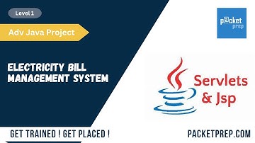 L1 - Electricity Bill Management System Java Project using servlets & jsp for Beginners ( Level 1)