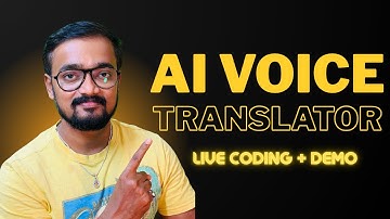 AI Voice Translator 🎤🌍 | Python + OpenAI + Streamlit | Live Coding + Demo